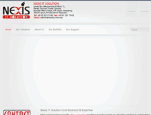 Tablet Screenshot of nexis.com.my